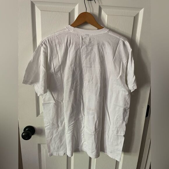 Rick & Morty Adult Swim White Alien Graphic Short Sleeve T-Shirt Adult Size XL - Picture 2 of 4